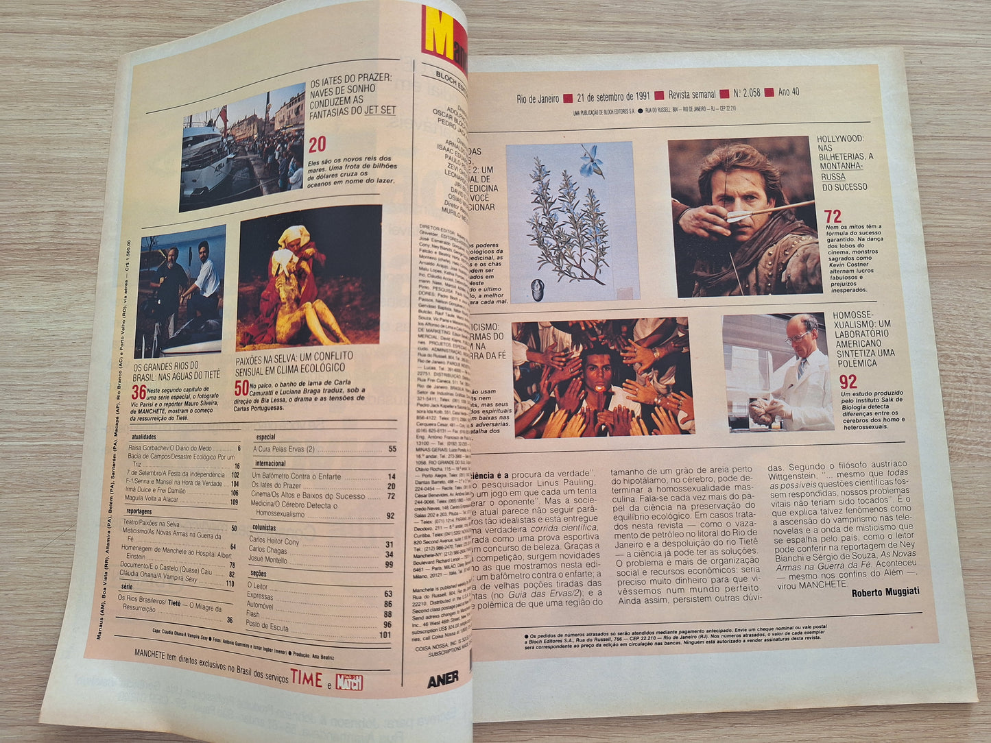 Revista Manchete 2058 (1991)