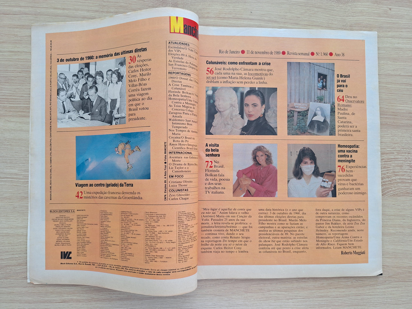 Revista Manchete 1960 (1989)
