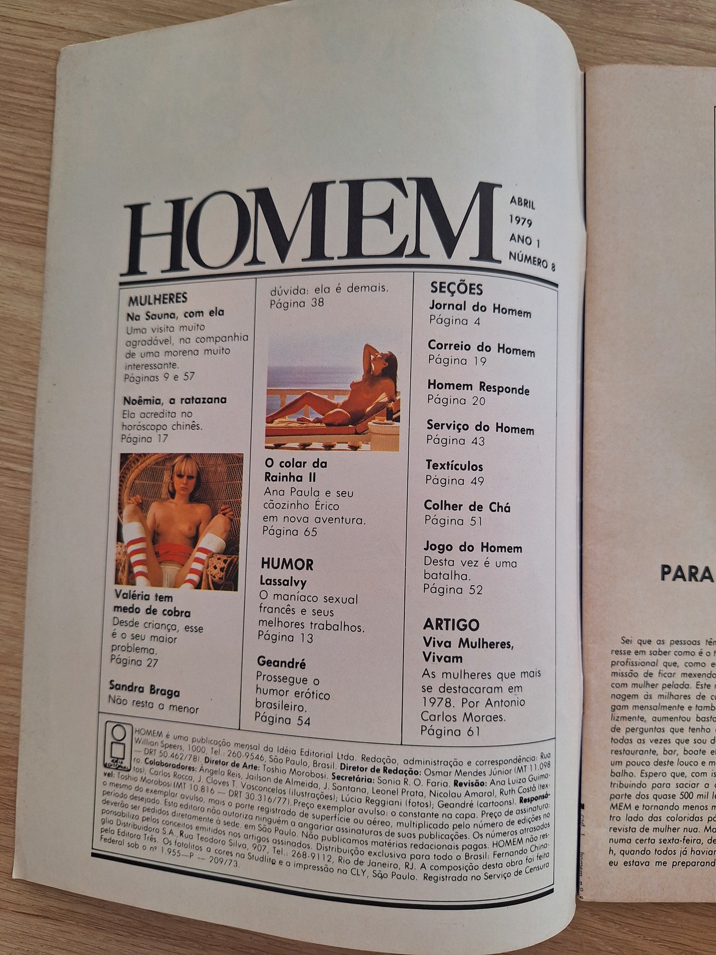 Revista Homem 08 (1979)