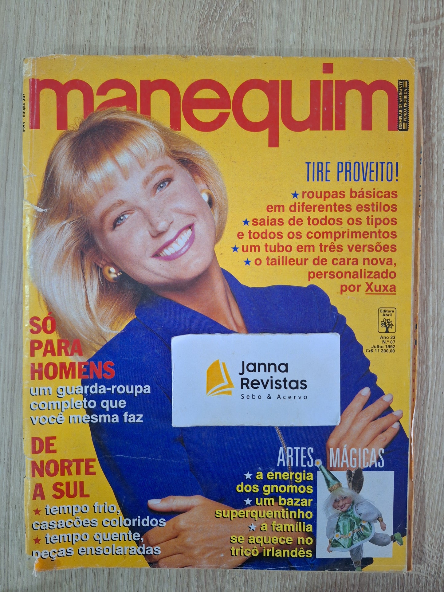 Revista Manequim 391 (1991)