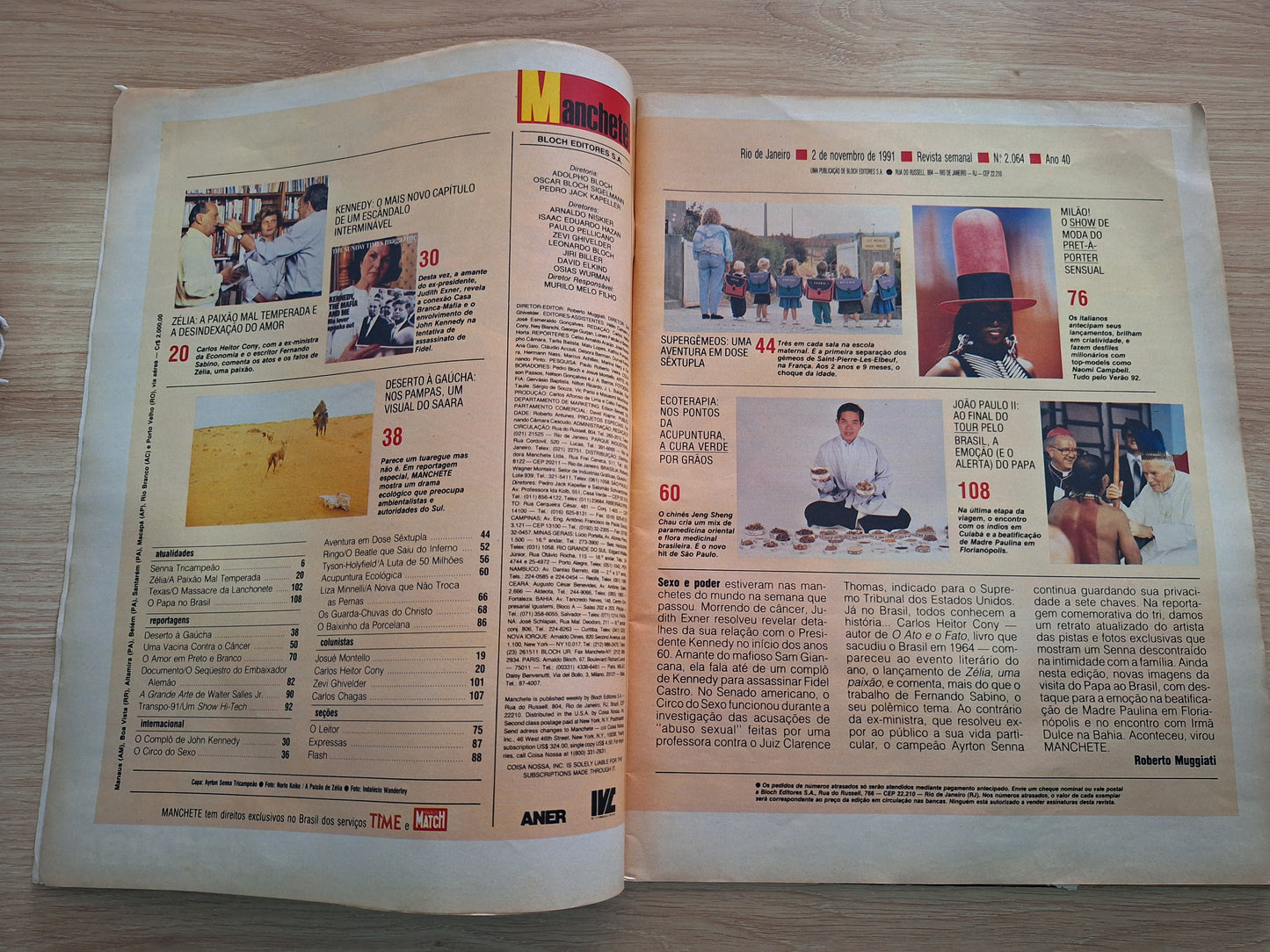 Revista Manchete 2064 (1991)