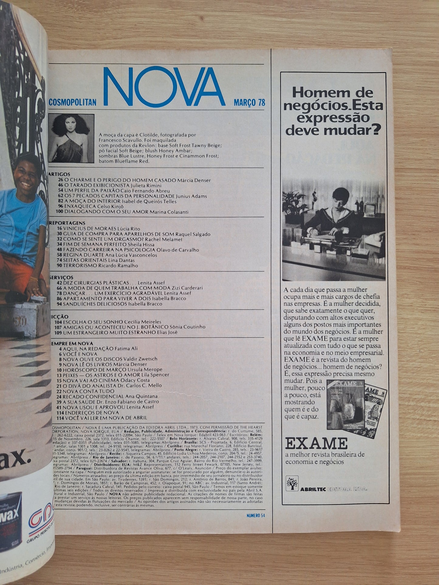 Revista Nova Cosmopolitan Nº 54 (1978)