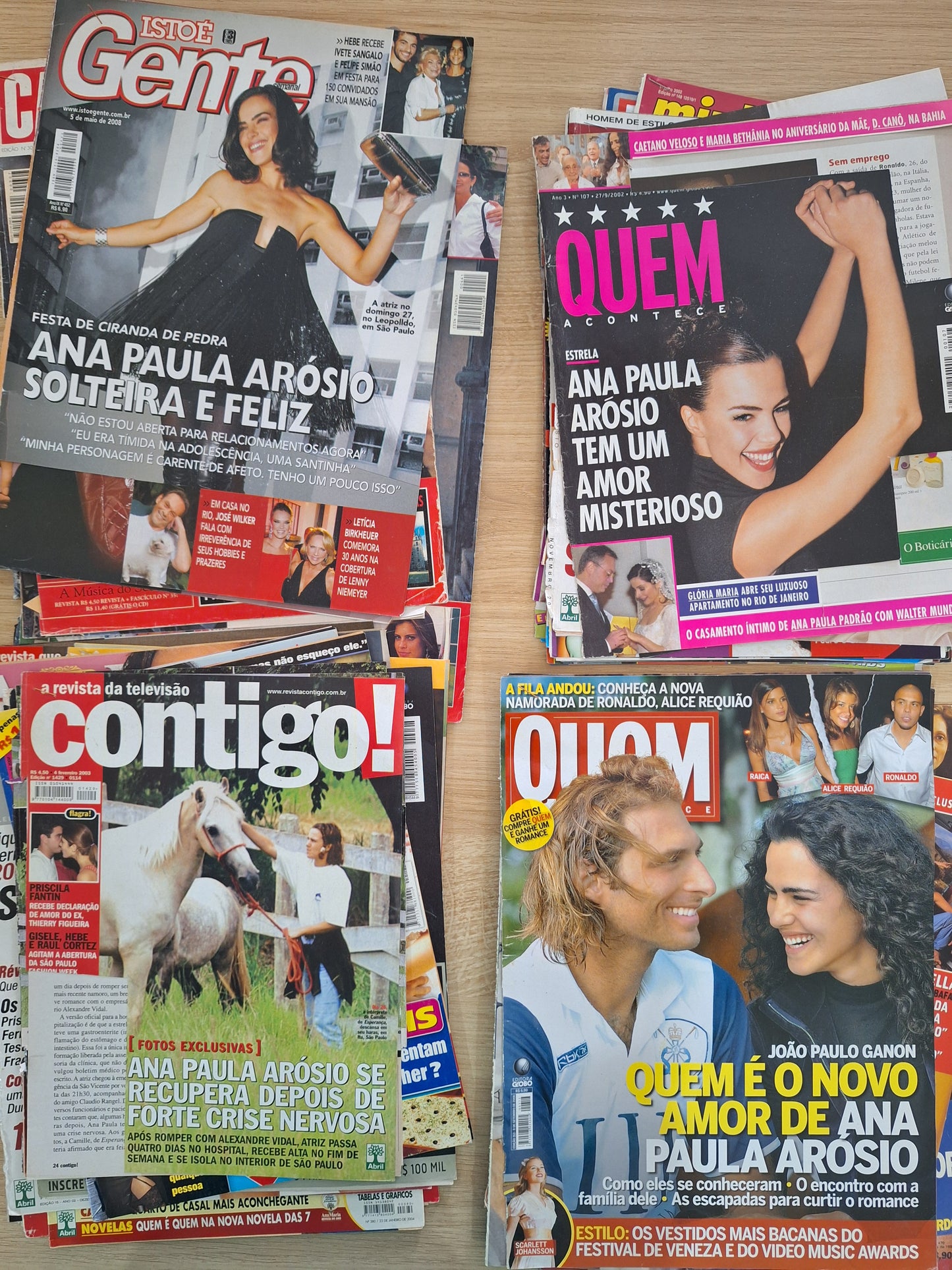 Ana Paula Arósio - Capa+reportagem