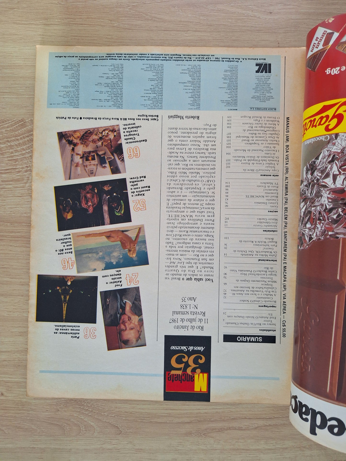 Revista Manchete 1838 (1987)