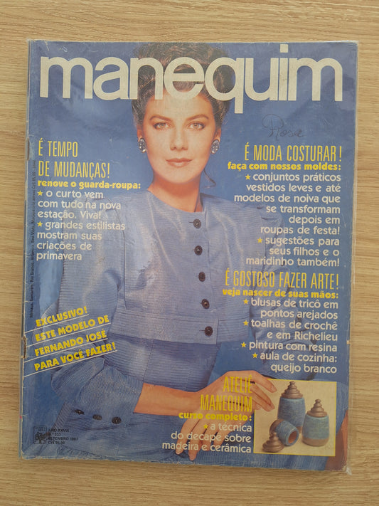 Revista Manequim 333 (1987)