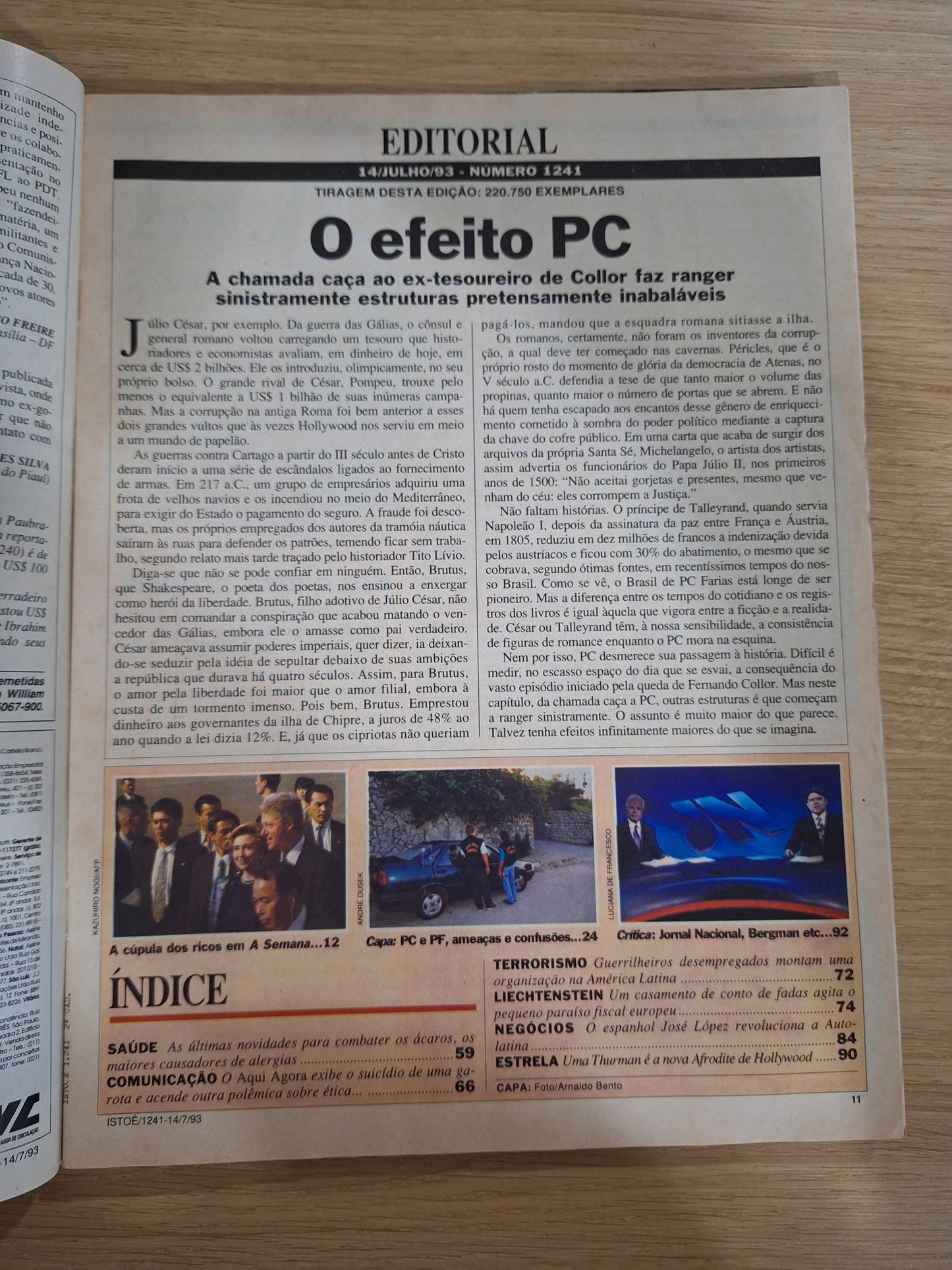 Revista Istoé 1241 (1993)