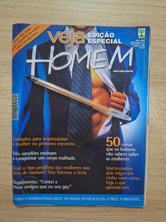 Revista Veja Homem 1826 / 2003