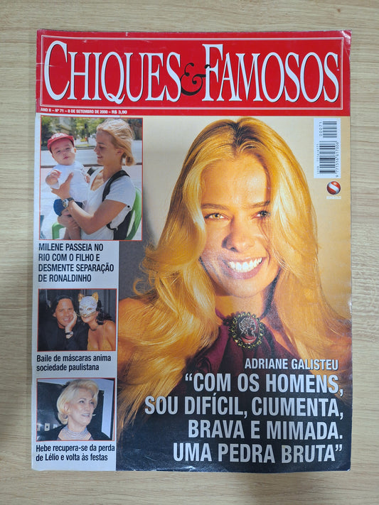 Revista Chiques e Famosos 71 (2000)