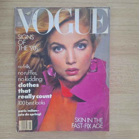 Vintage Vogue Magazine (1988)