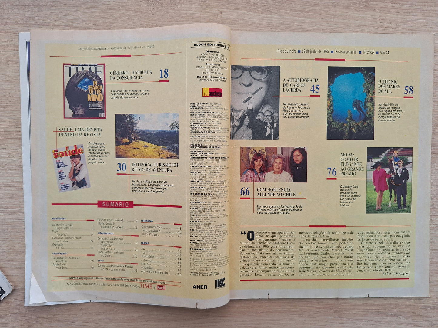 Revista Manchete 2259 (1995)