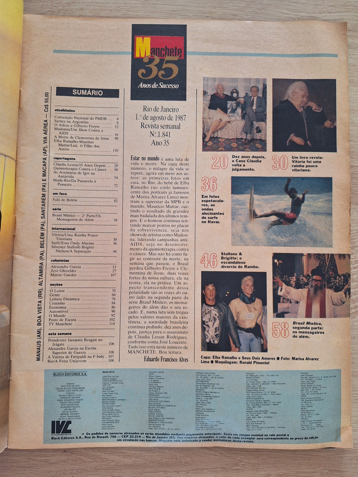 Revista Manchete 1841 (1987)