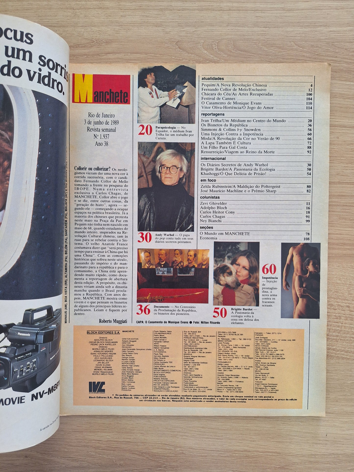 Revista Manchete 1937 (1989)