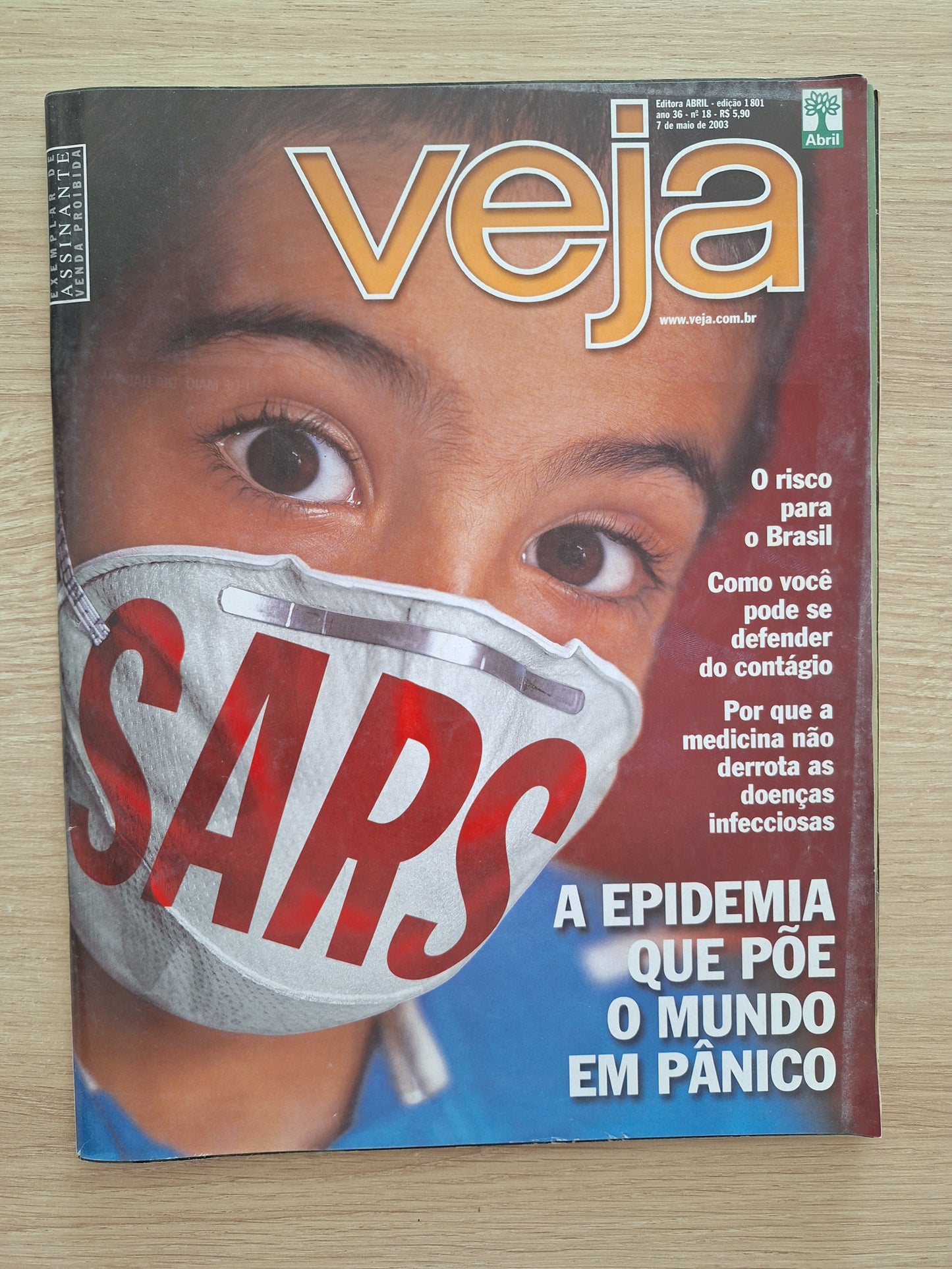 Revista Veja 1801 (2003)