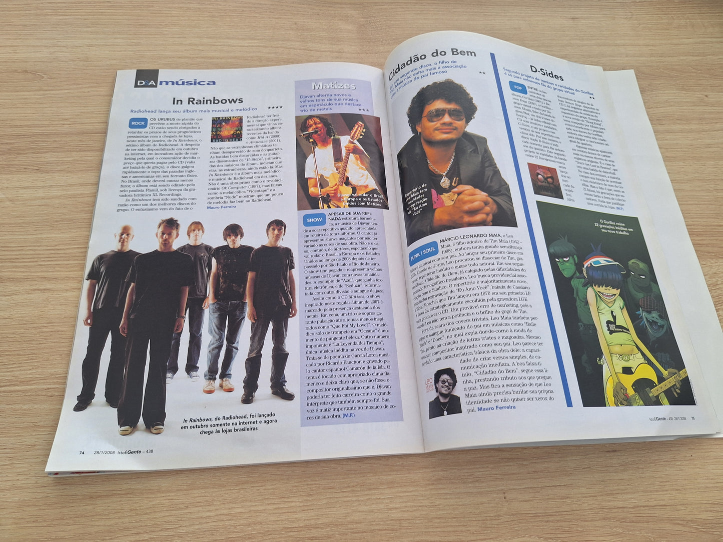 Revista Istoé Gente 438 (2008)