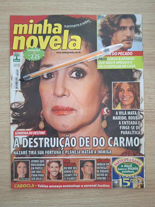 Revista Minha Novela 254 (2004)