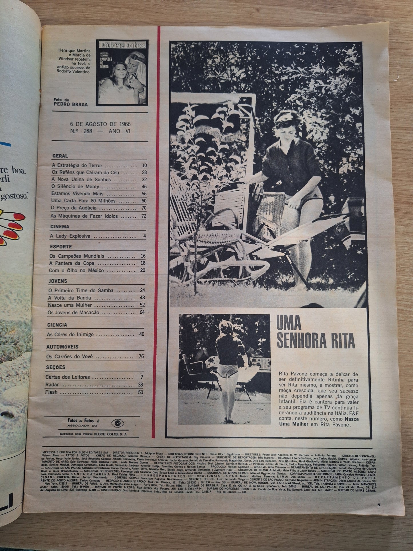Revista Fatos e Fotos 288 (1966)