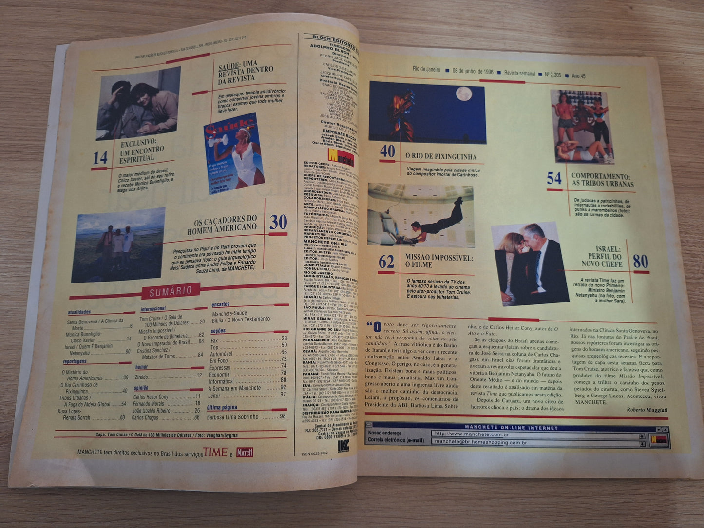 Revista Manchete 2305 (1996)