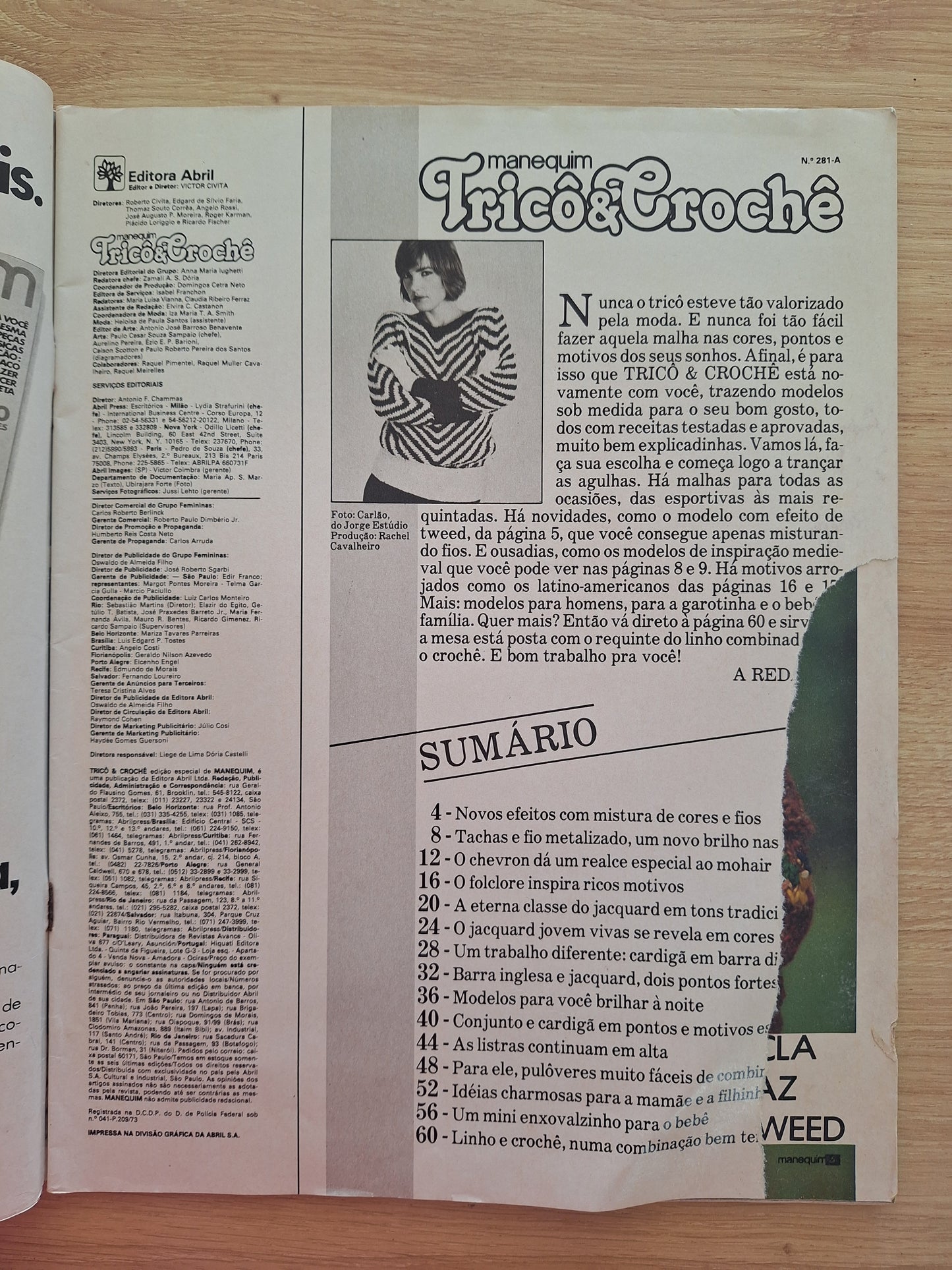 Revista Tricô e Crochê 281 (1983)