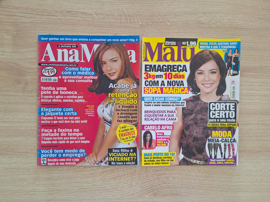 Kit Revista Regiane Alves