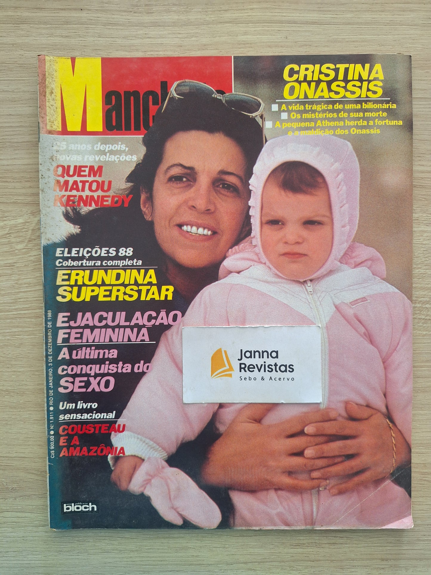 Revista Manchete 1911 (1988)
