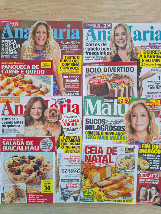 Kit Revista Susana Vieira