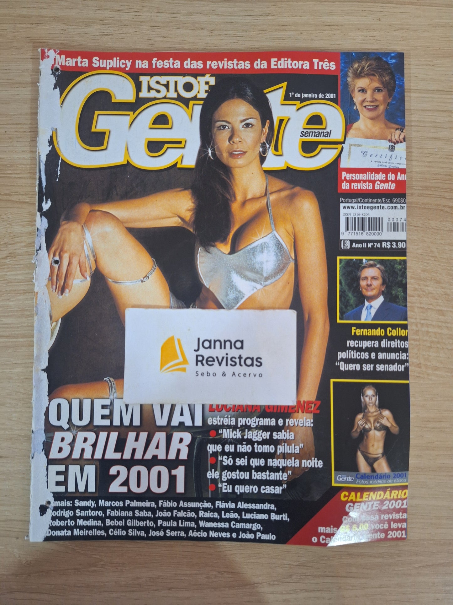 Revista Istoé Gente 74 (2001)