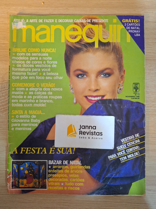 Revista Manequim 347 (1988)