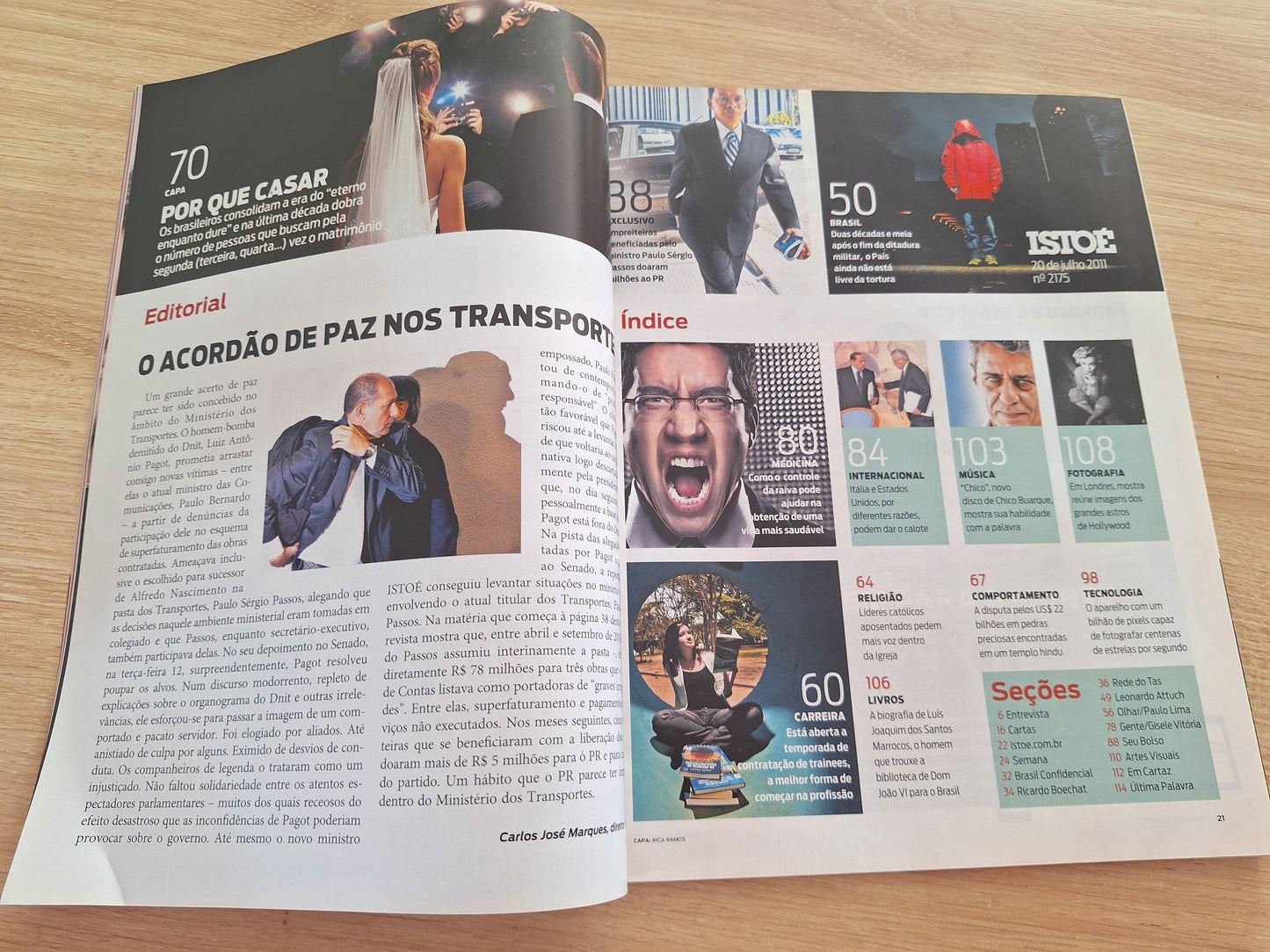 Revista Istoé 2175 (2011)