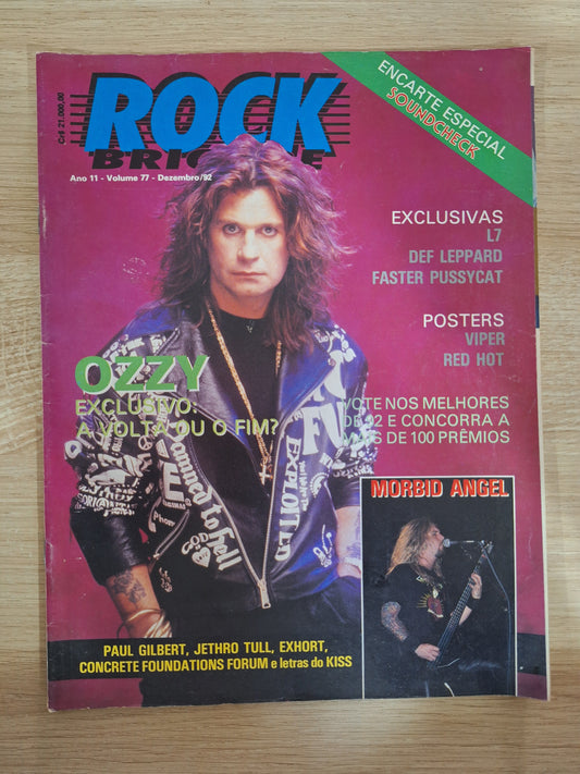 Revista Rock Brigade 77 (1992)