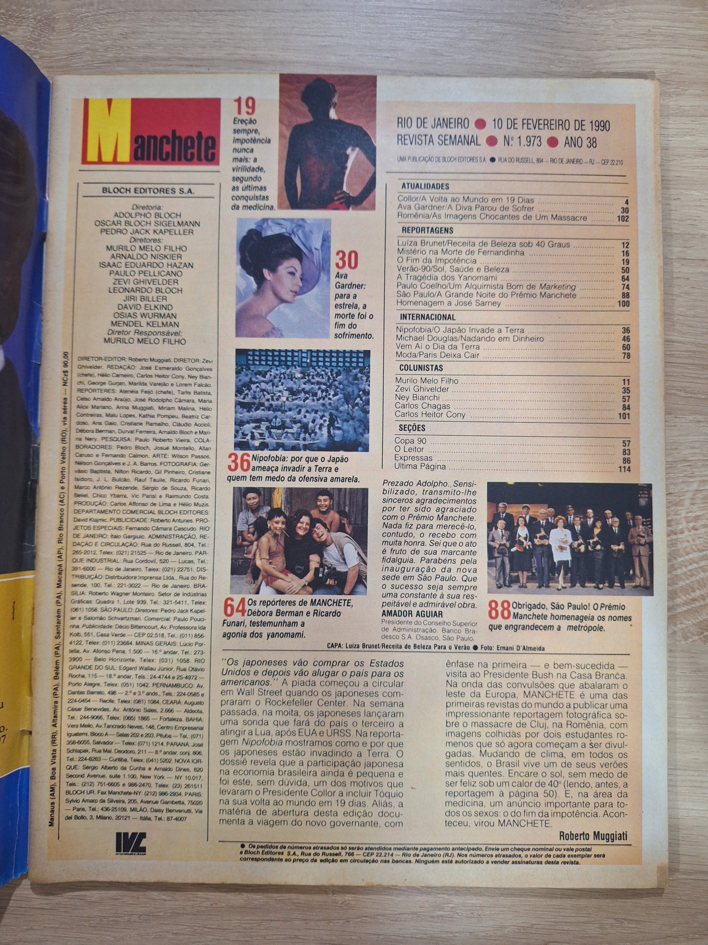 Revista Manchete 1973 (1990)