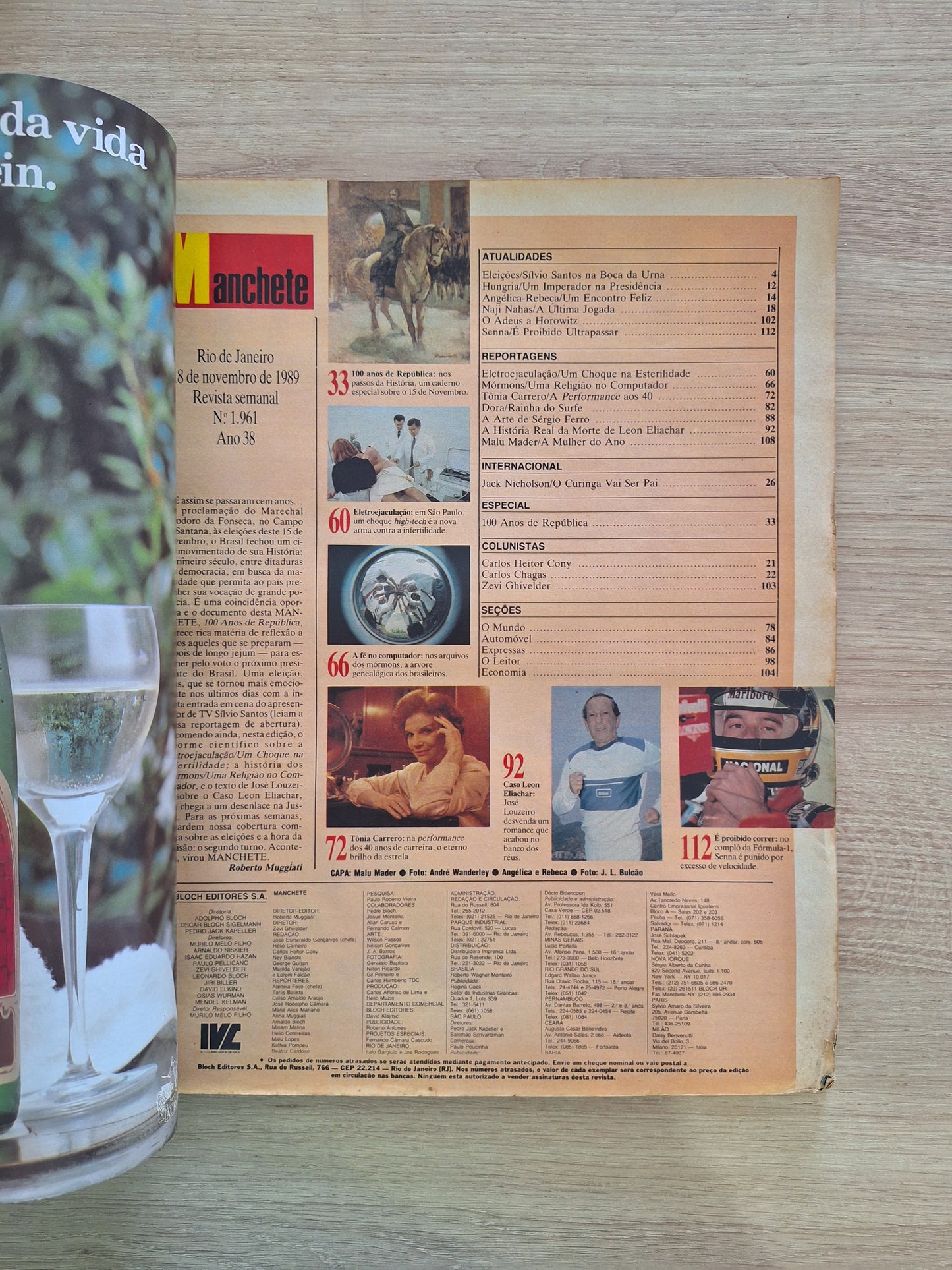 Revista Manchete 1961 (1989)