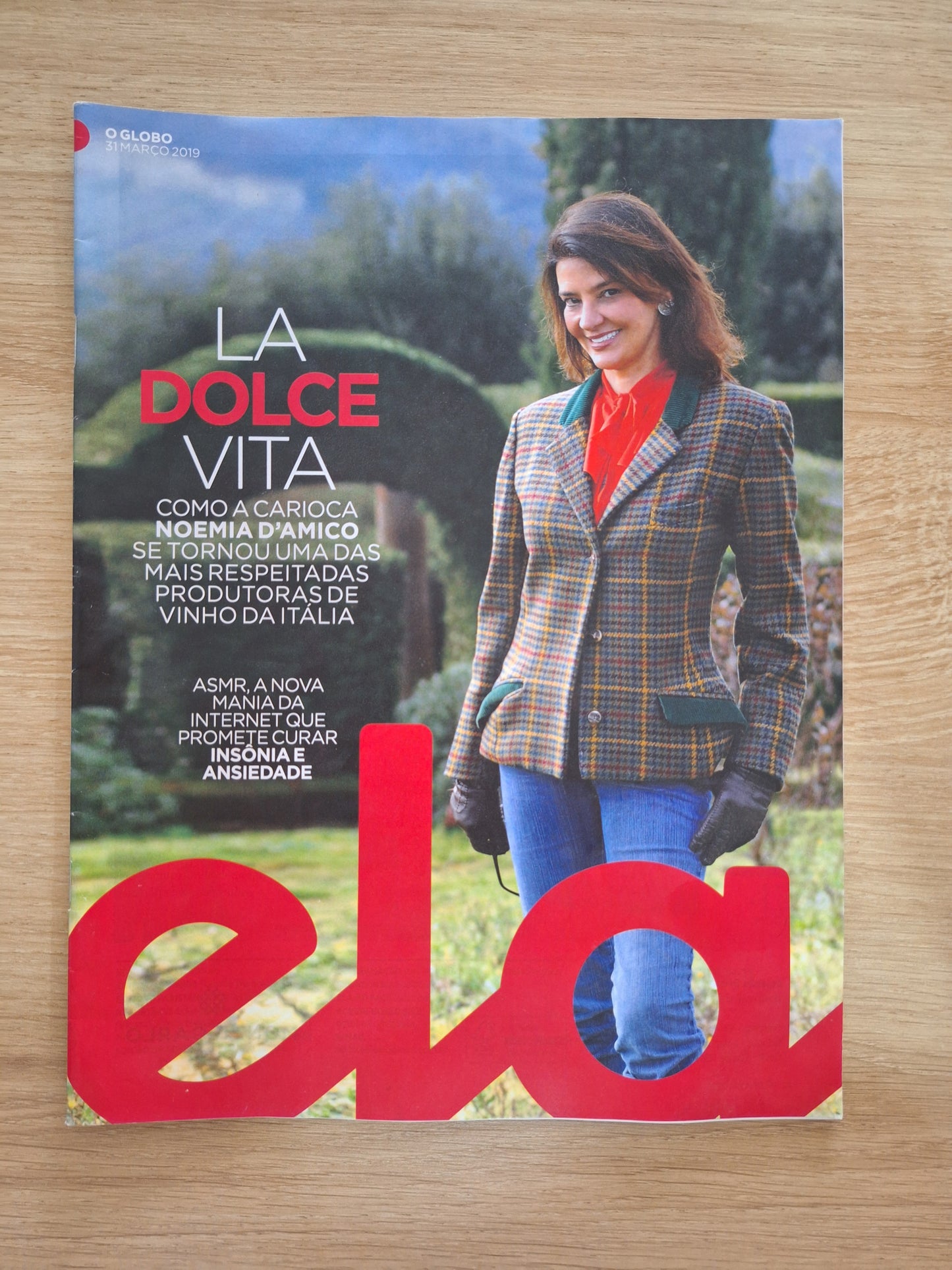 Revista Ela O Globo (2019) Noemia D'amico
