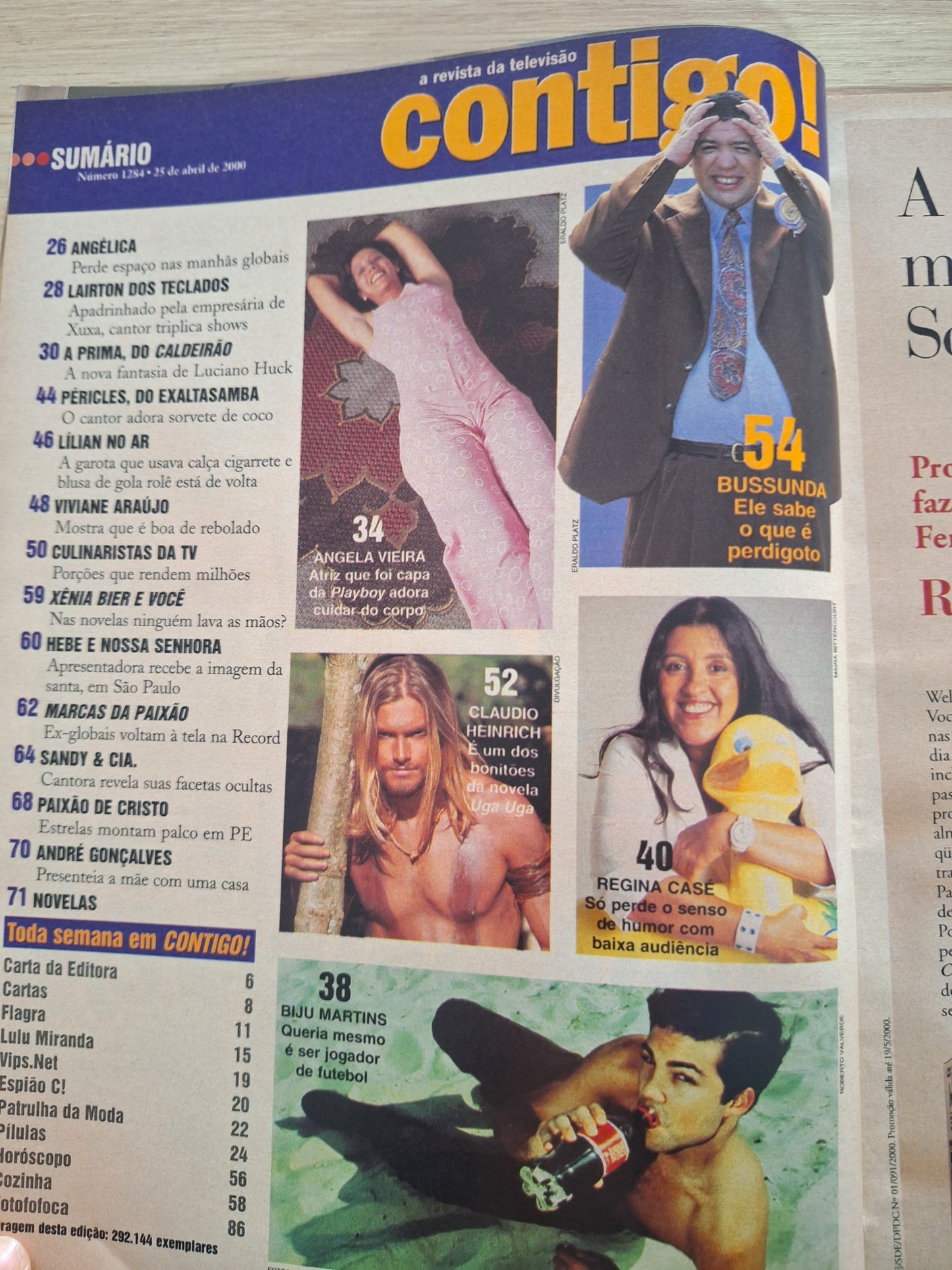 Revista Contigo 1284 (2000)