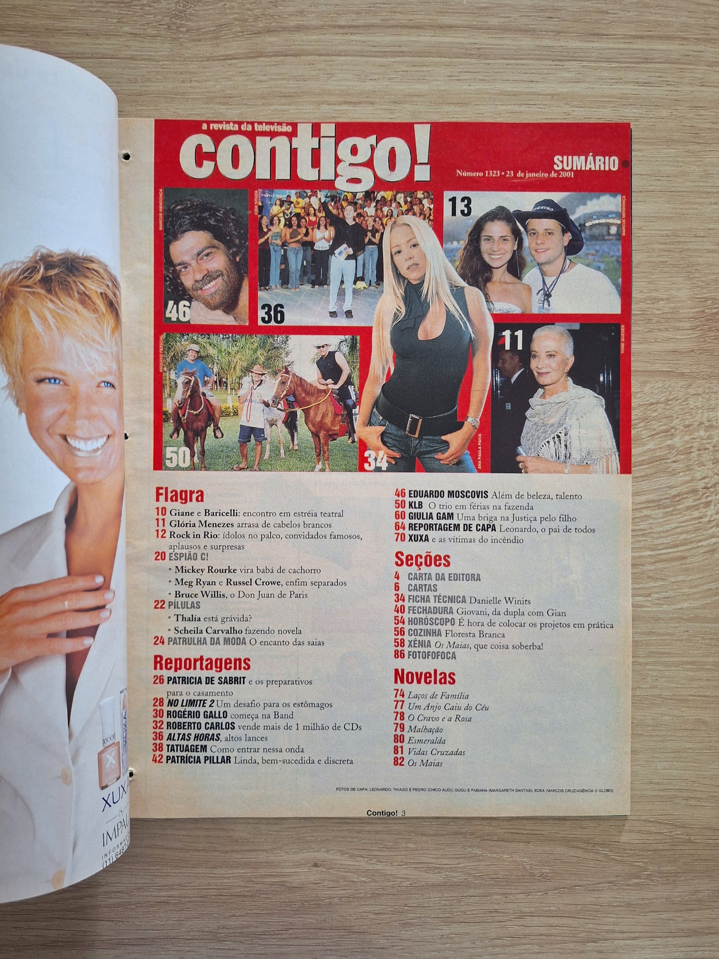 Revista Contigo 1323 (2001)
