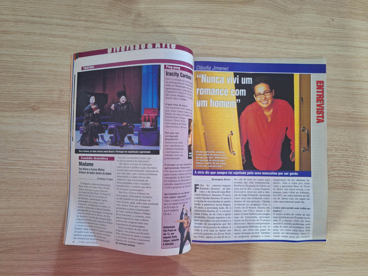 Revista Istoé Gente 50 (2000)