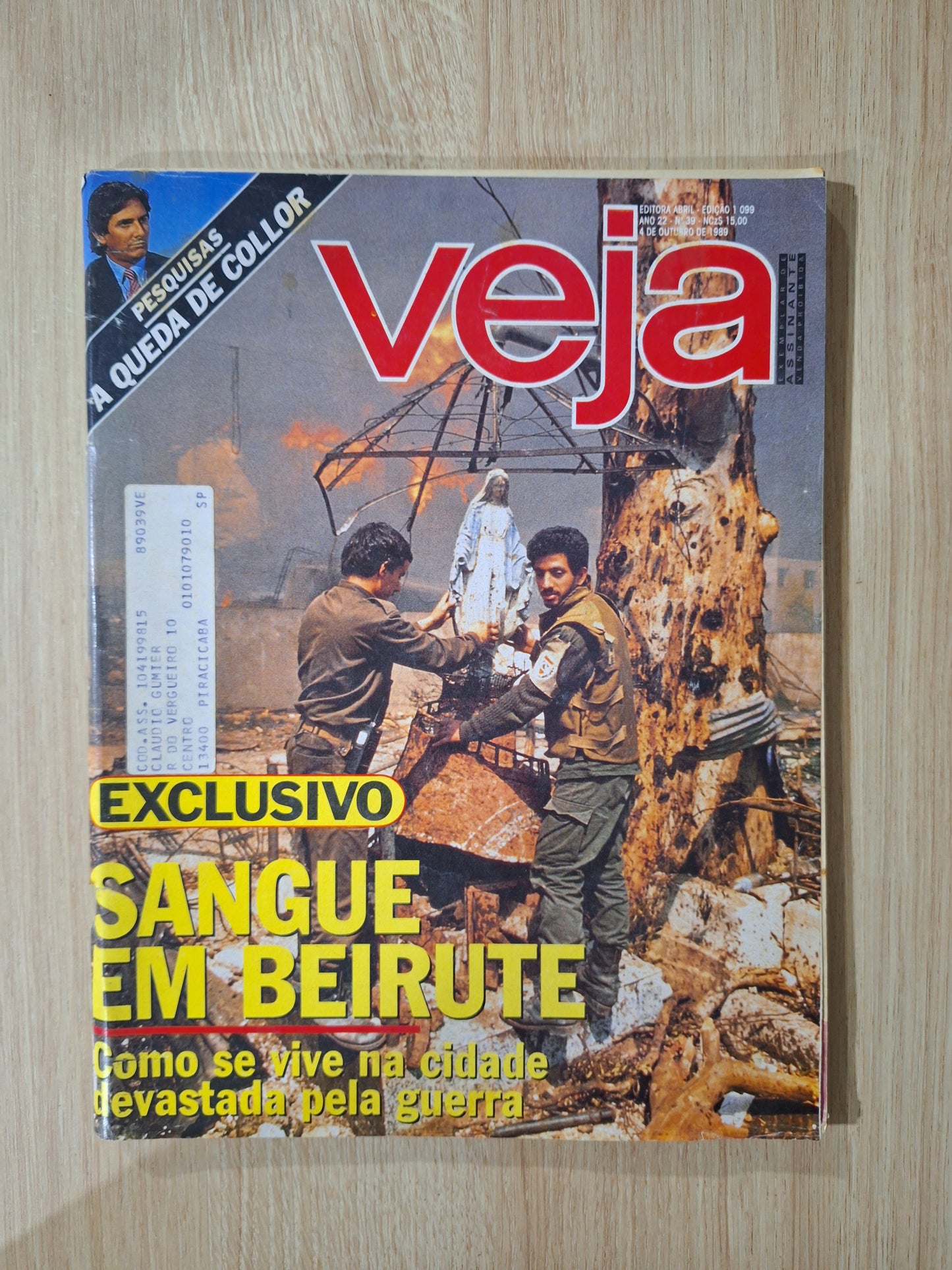 Revista Veja 1099 (1989)
