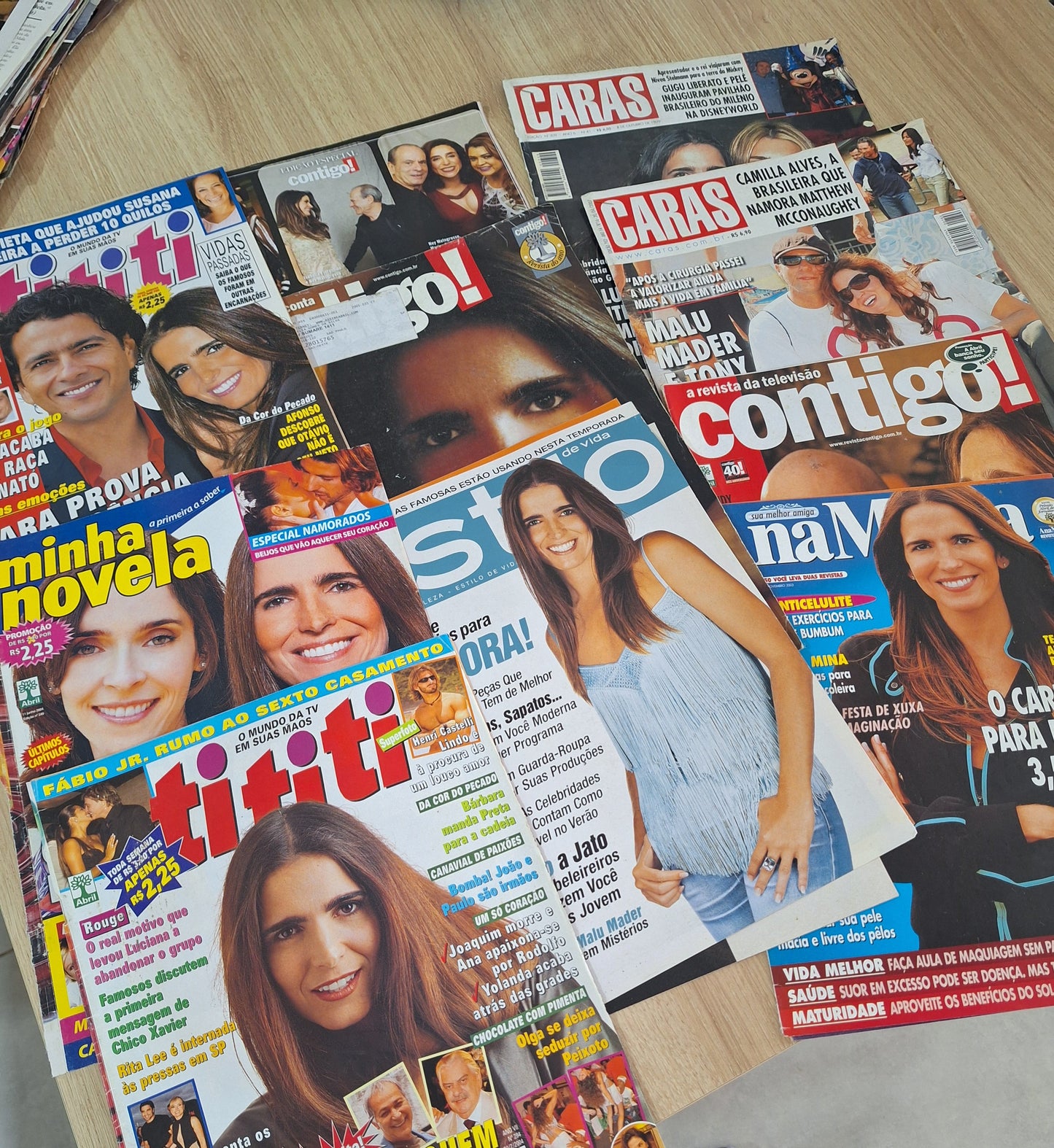 Malu Mader - Combo de Material avulso de Revista