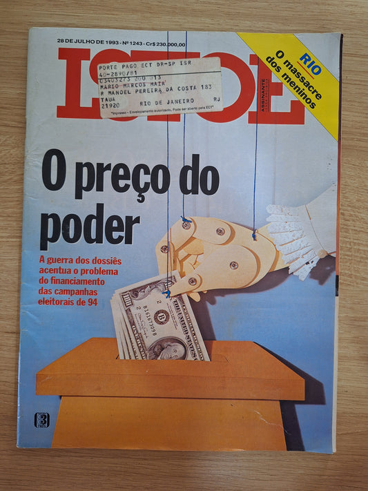 Revista Istoé 1243 (1993)