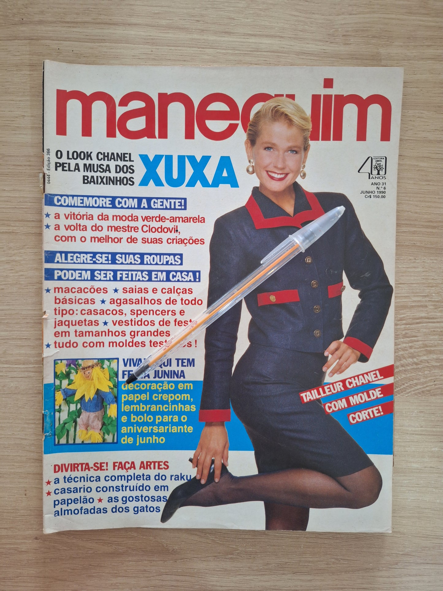 Revista Manequim 366 (1990)