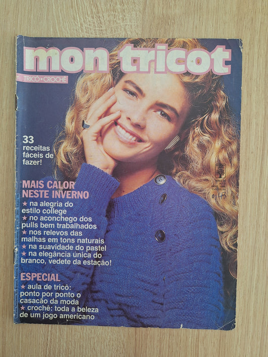 Revista Mon Tricot 100 (1988)
