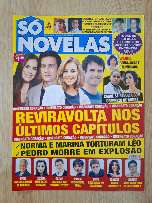 Revista Só Novelas Nº 2 (2011)