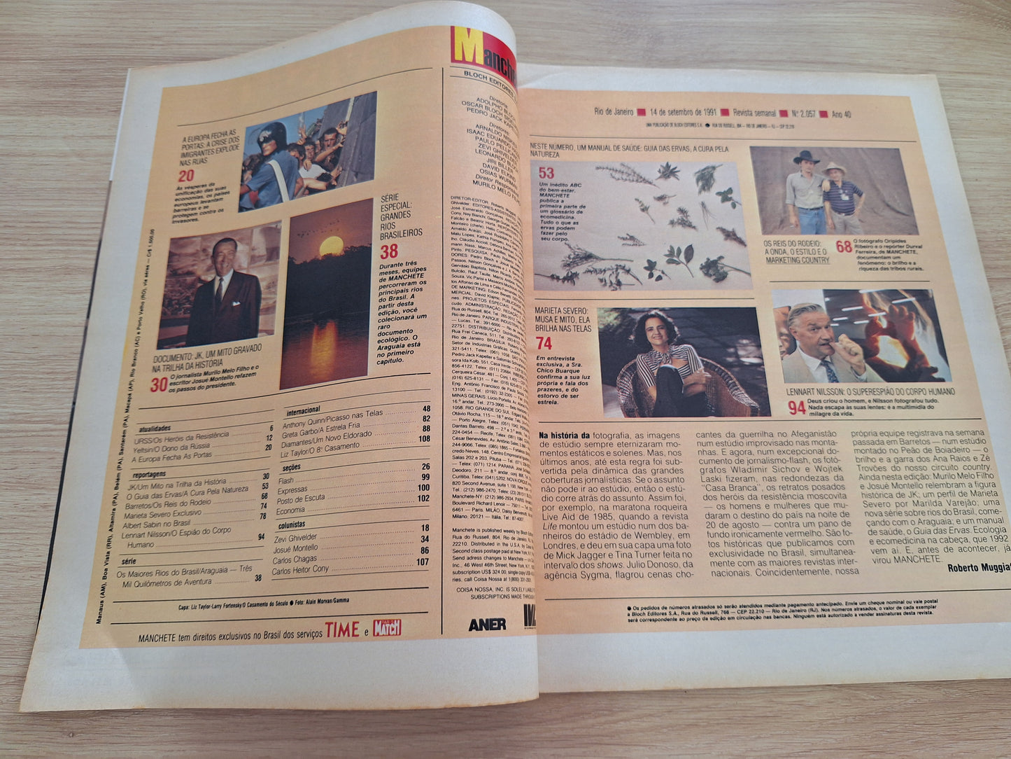 Revista Manchete 2057 (1991)