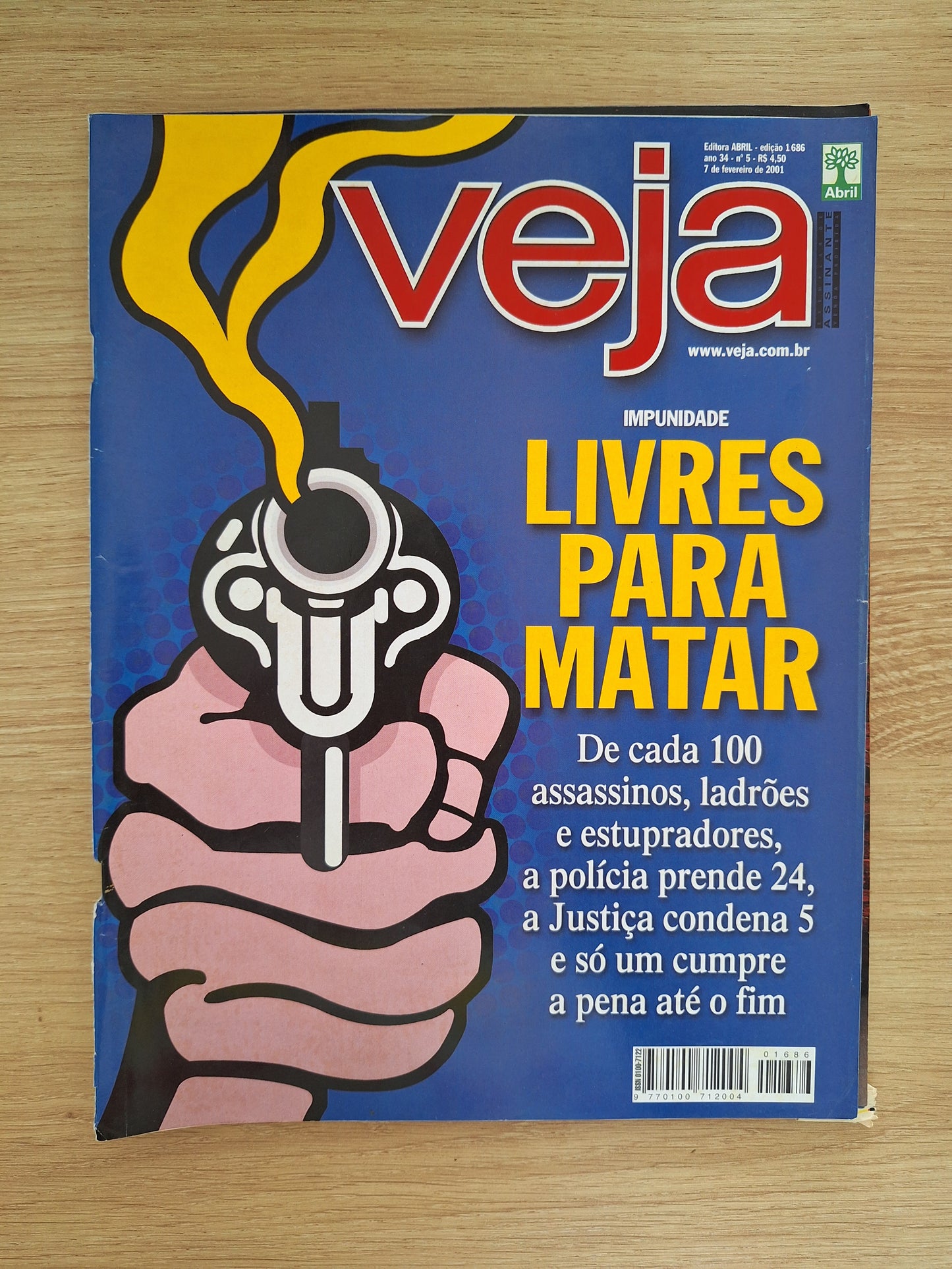 Revista Veja 1686 (2001)