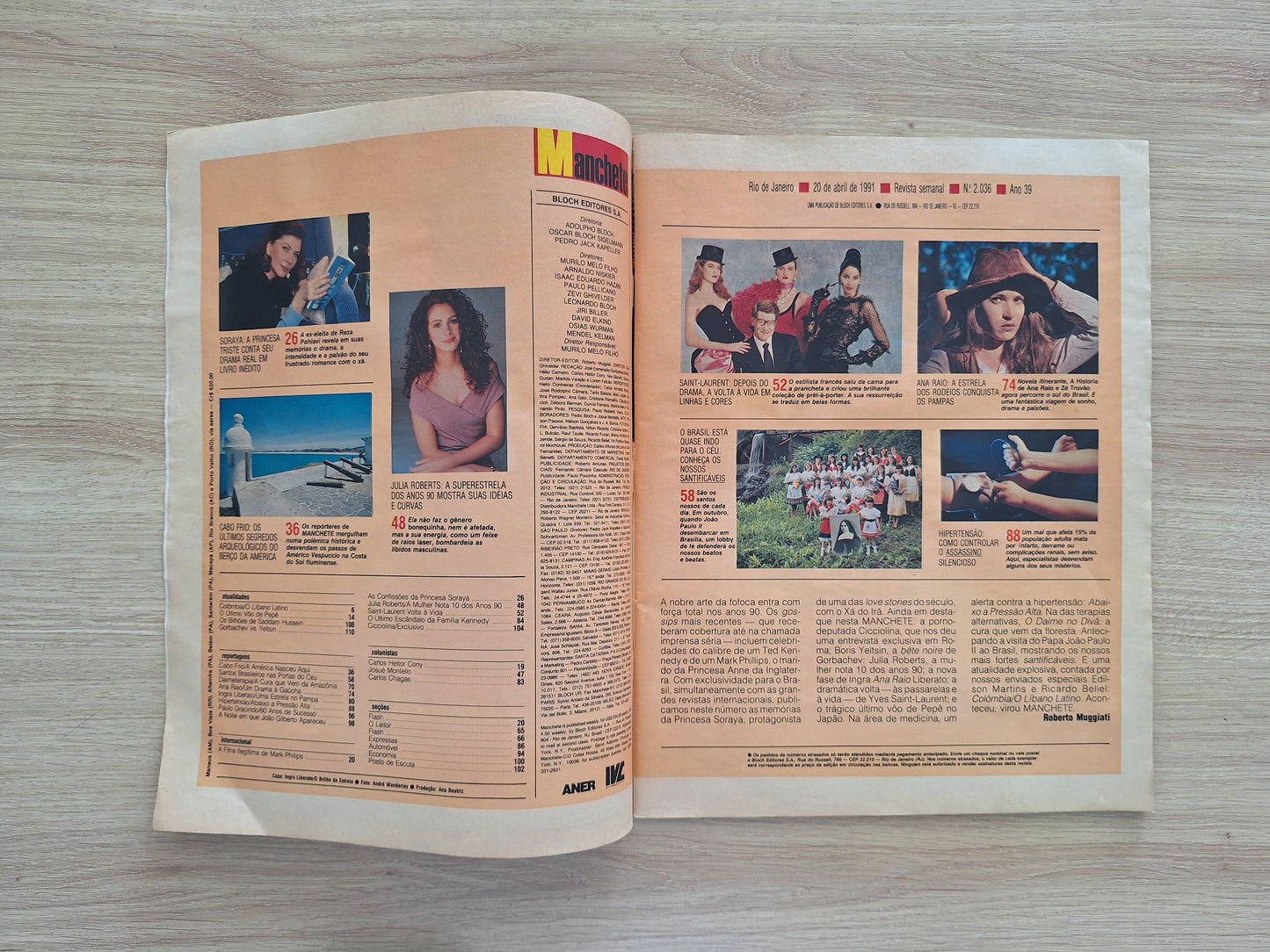 Revista Manchete 2036 (1991)