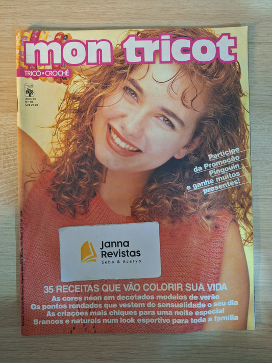 Revista Mon Tricot 89 (1986)