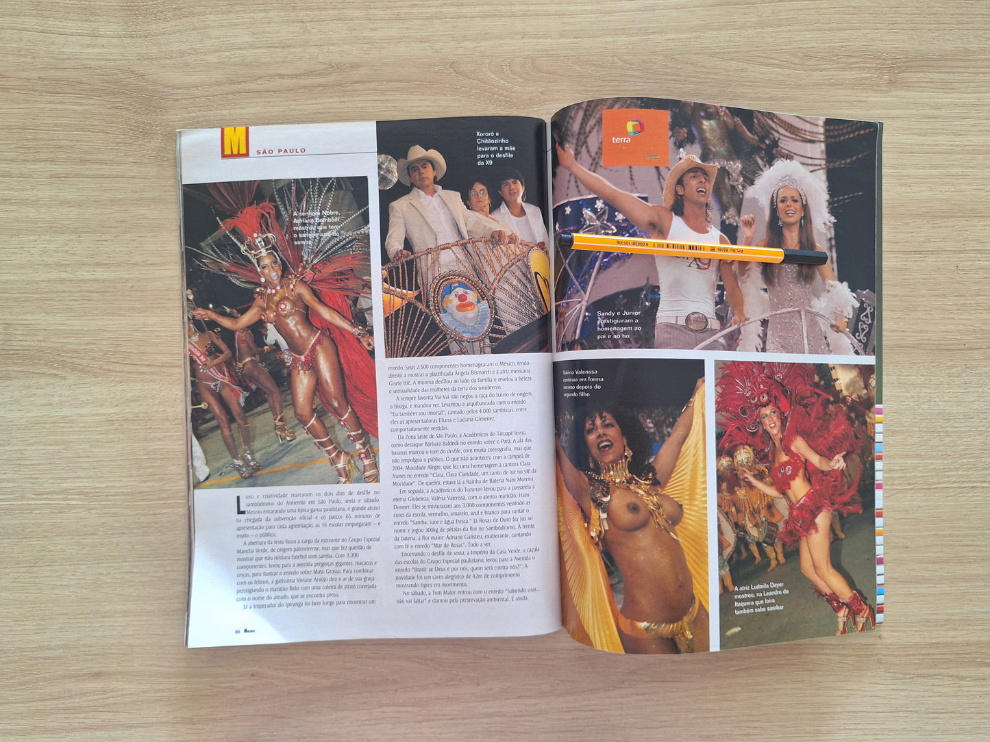Revista Manchete Carnaval 2005