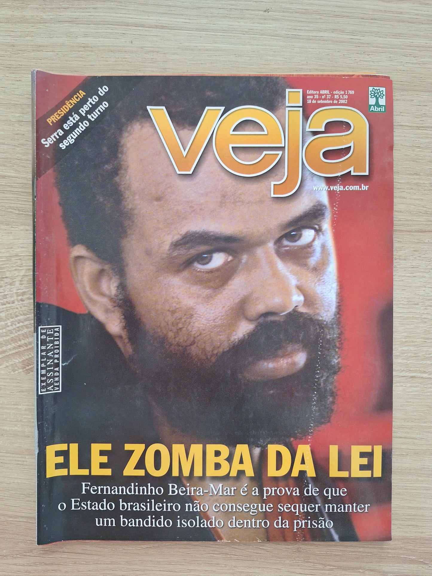 Revista Veja 1769 / 2002