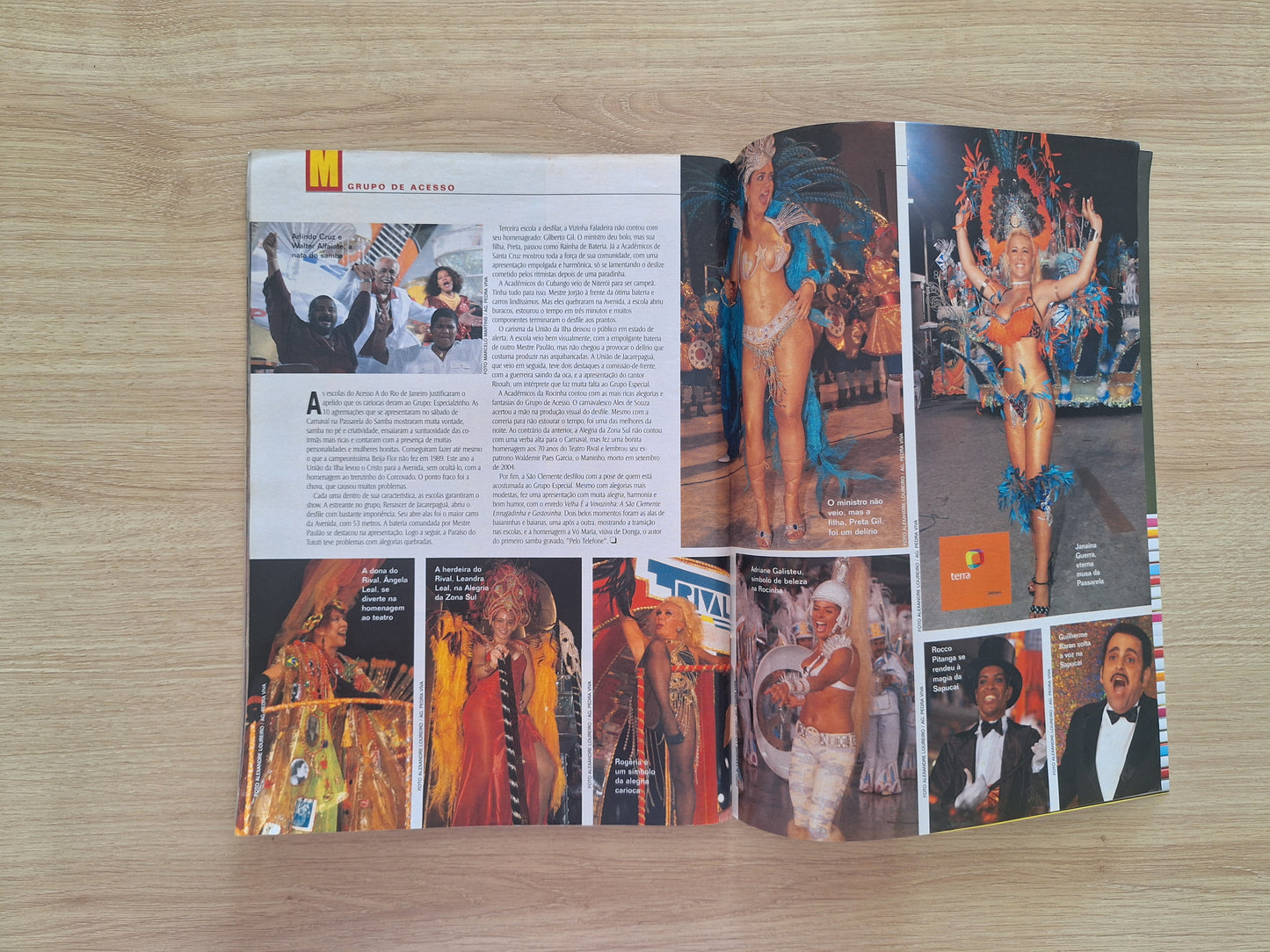 Revista Manchete Carnaval 2005