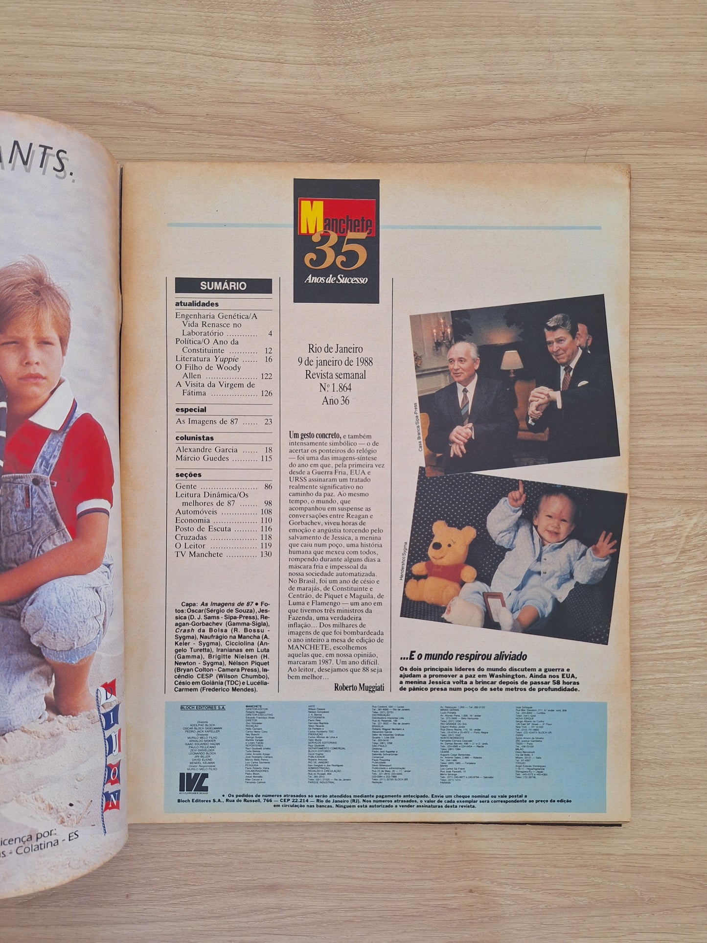 Revista Manchete 1864 (1988)