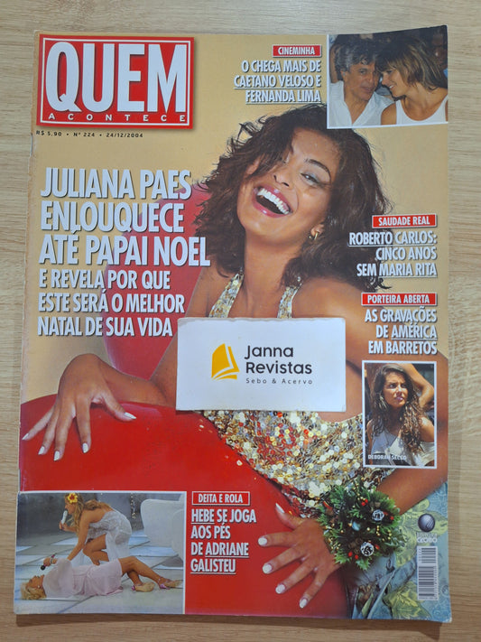 Revista Quem Acontece 224 (2004)